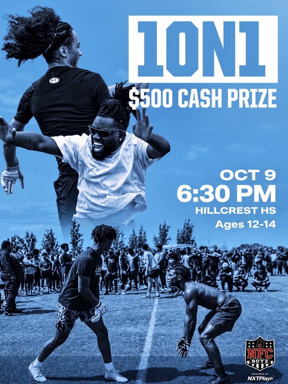 NFC Boyz 1ON1 event flyer